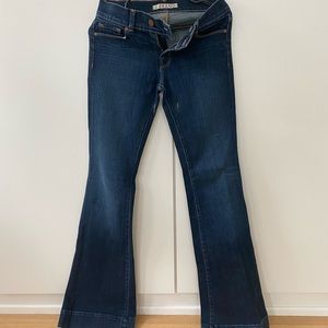 J Brand 72201 DKV Blue Dark Wash Denim - Size 28